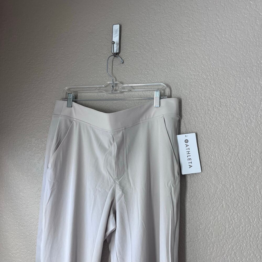 New Athleta Brooklyn Ankle Pant Jogger Slim Leg 16 Plus Abalone NWT Cheville - Picture 3 of 11